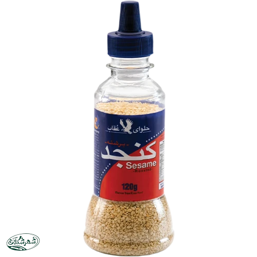 کنجد 120گ برشته عقاب 12ع