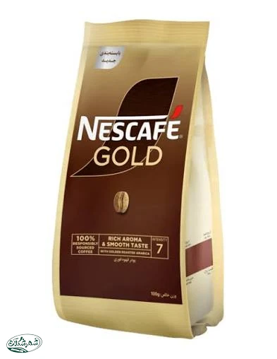 قهوه فوري گلد نستله 100گ 15ع