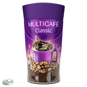 قهوه فوري کلاسيک مولتي کافه شيشه 100گ12ع