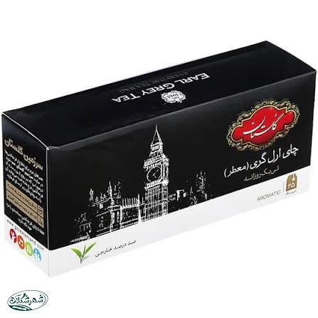 چاي تي بگ عطري گلستان 25ع 24ب