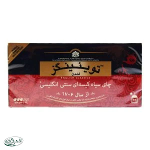 چاي تي بگ انگيليسي توينينگز گلستان 25ع24ب