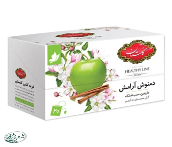 دمنوش ارامش سيب و دارچين گلستان 20ع 12ع