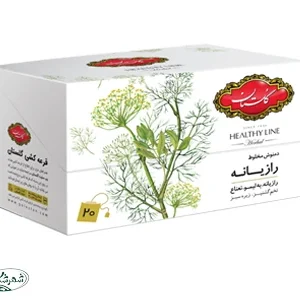 دمنوش رازيانه گلستان تي بگ 20ع 12ب