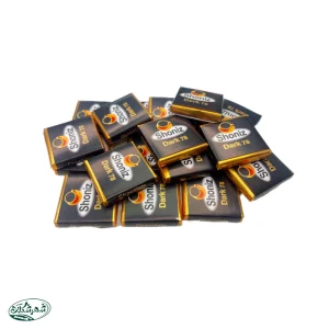 شکلات مربع تلخ شونيز 500گ6ج