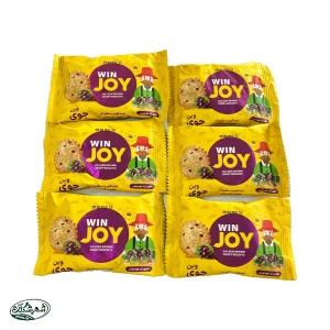 بيسکويت مغز دار وين جوي زر 450گ6ب