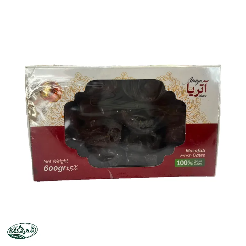 خرما بسته بندي 600گ