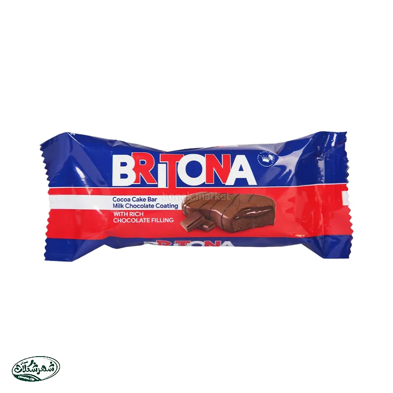 بريتونا مغز کاکائو روکش شکلات زرين 24ع