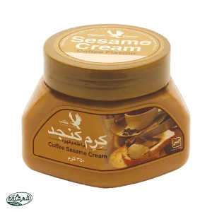 کرم کنجد با طعم قهوه 350گ عقاب 9ع