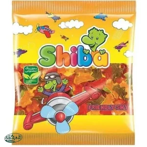 پاستیل شیبا هواپیما 65گ