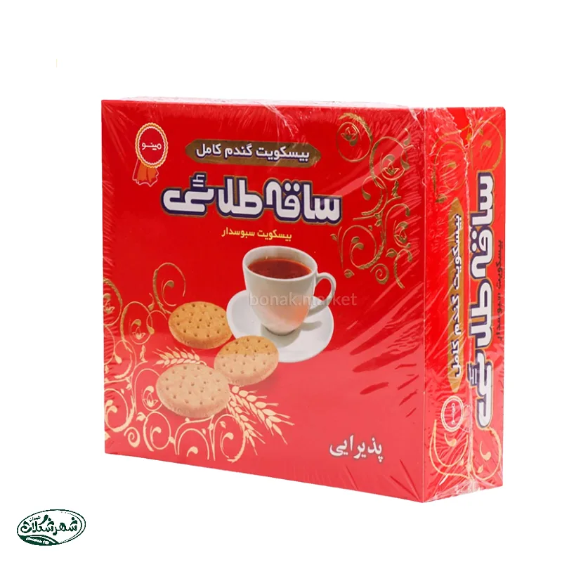 بيسکوييت ساقه طلايي جعبه 6ع