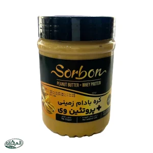 کره بادام زميني پروتئينه سوربن 12ع
