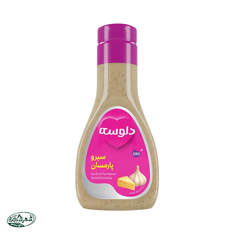 سس دلوسه سير و پنير پارمسان پت280گ18ع