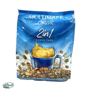 پودر قهوه بدون قند 2*1 مولتي کافه 24ع 12ب