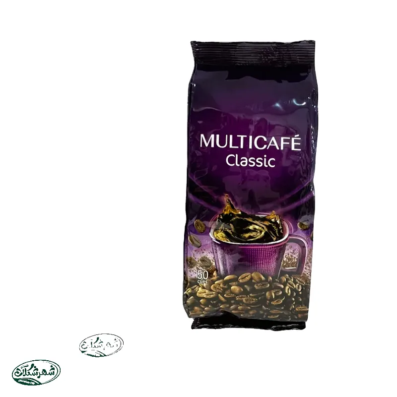 قهوه فوري کلاسيک پاکت مولتي کافه 100گ 12ع