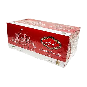 چاي تي بگ قرمز ساده گلستان 25ع 24ب