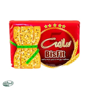 بيسکوئيت بيس فيت5غله سلامت800گ6ع