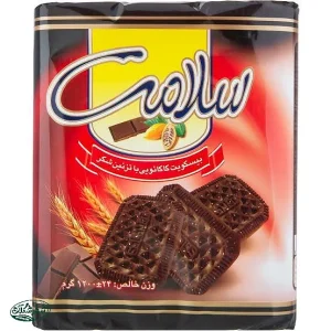 بيسکوئيت با طعم کاکائو سلامت1.200گ6ع