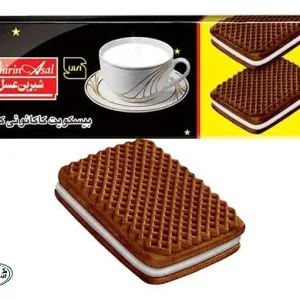 بيسکويت کرمدار کاکائو شيرين عسل 120گ40ع