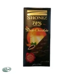 شکلات تابلت تلخ 78% شونيز 6ج6ع