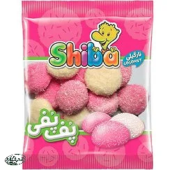 پف پفی توت فرنگی شیبا 50گ