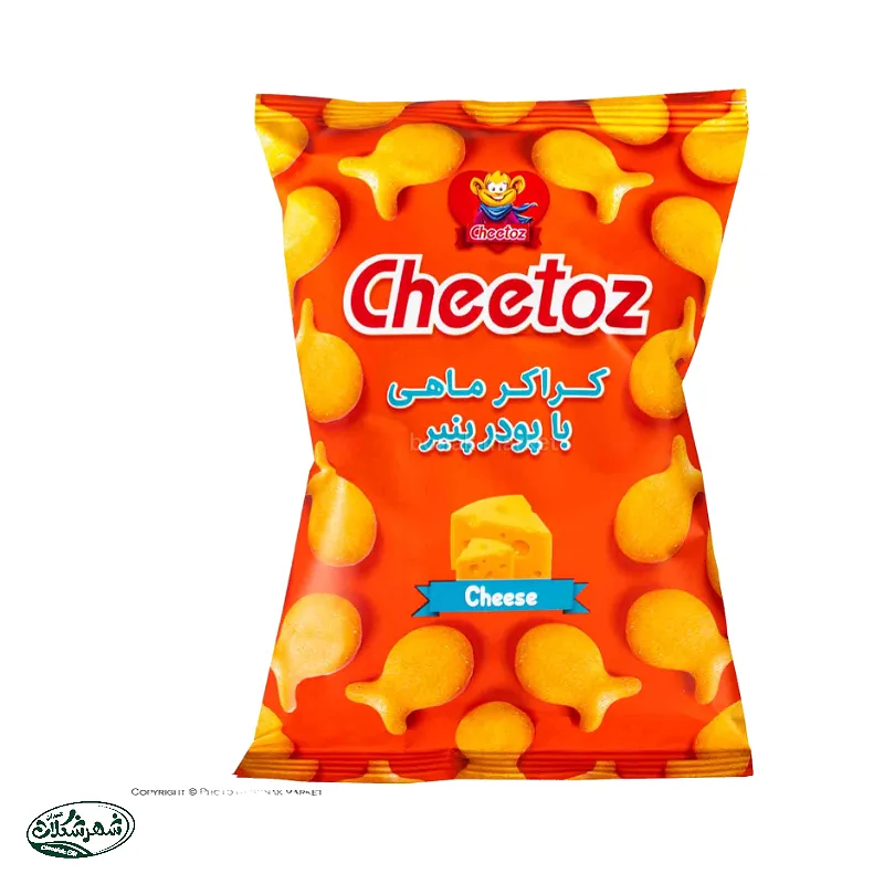 کراکر ماهي پنيري متوسط 40ع