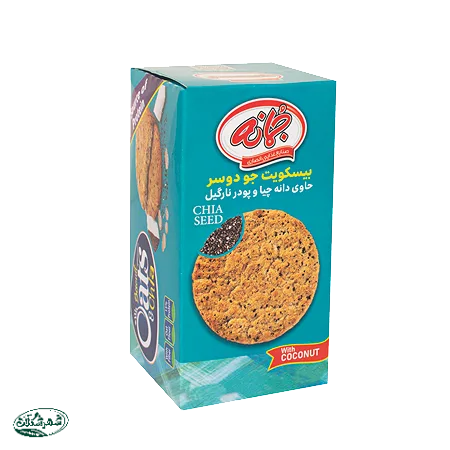 بيسکوئيت جو دوسر و دانه چيا جمانه15ع