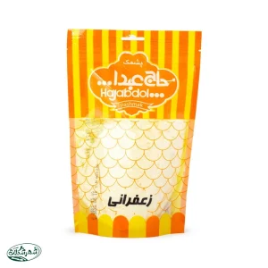 پشمک الياف حاج عبدالله زعفران 180گ16ع